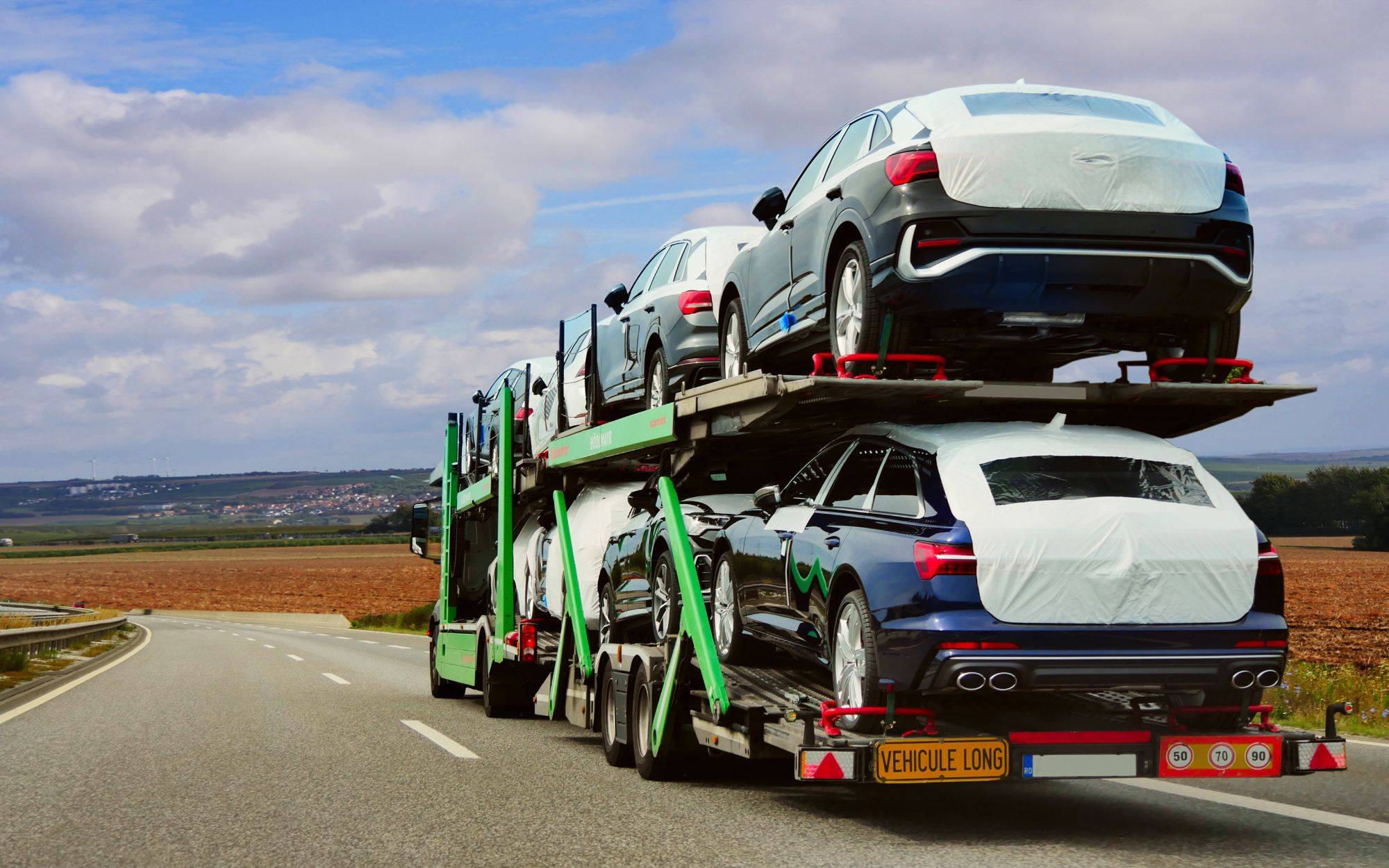 Delivery Of New Cars To Their Place Of Sales